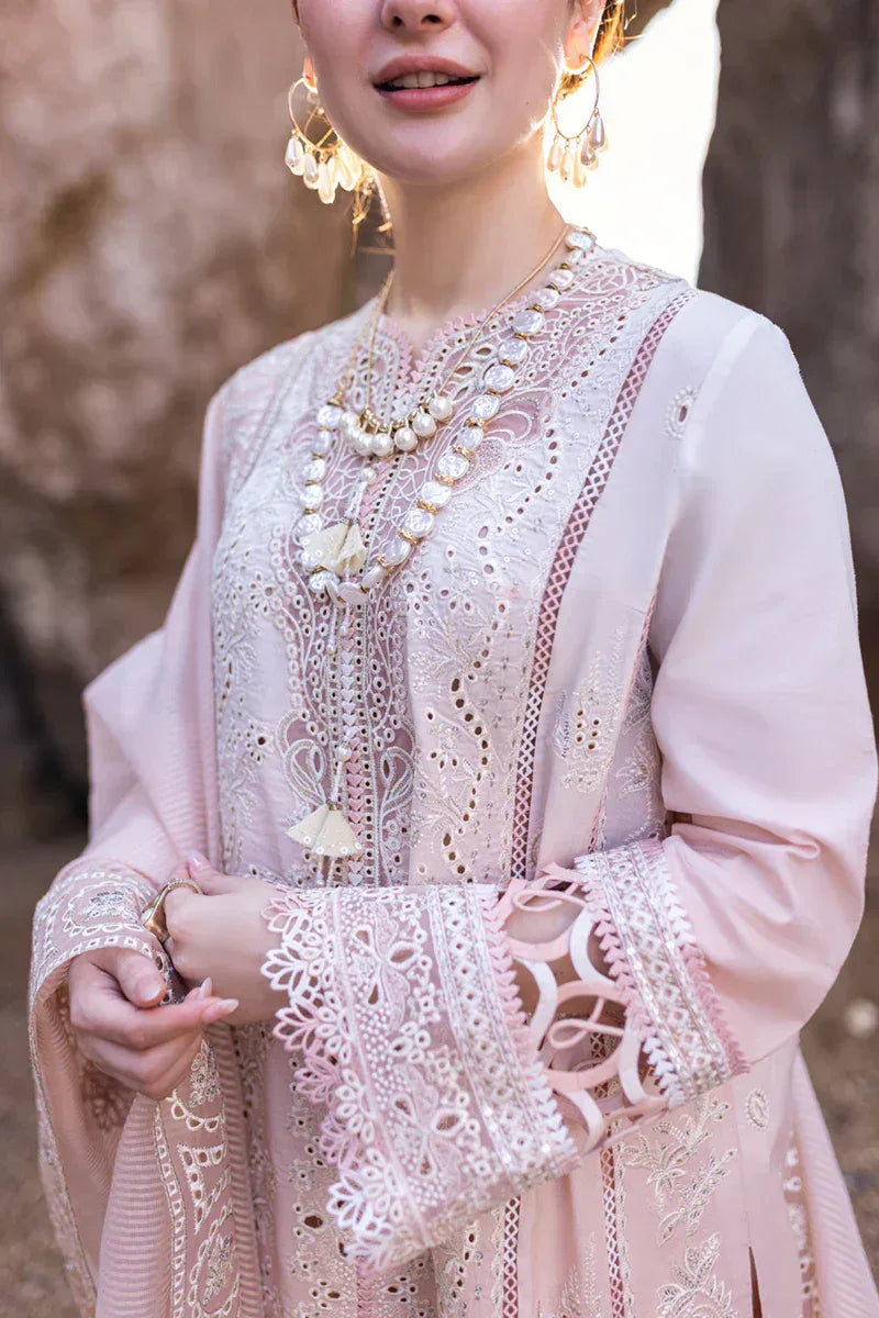 Qalamkar | Sahil Kinare Luxury Lawn | FP-05 AALIYAH - Aqsa Fabrics