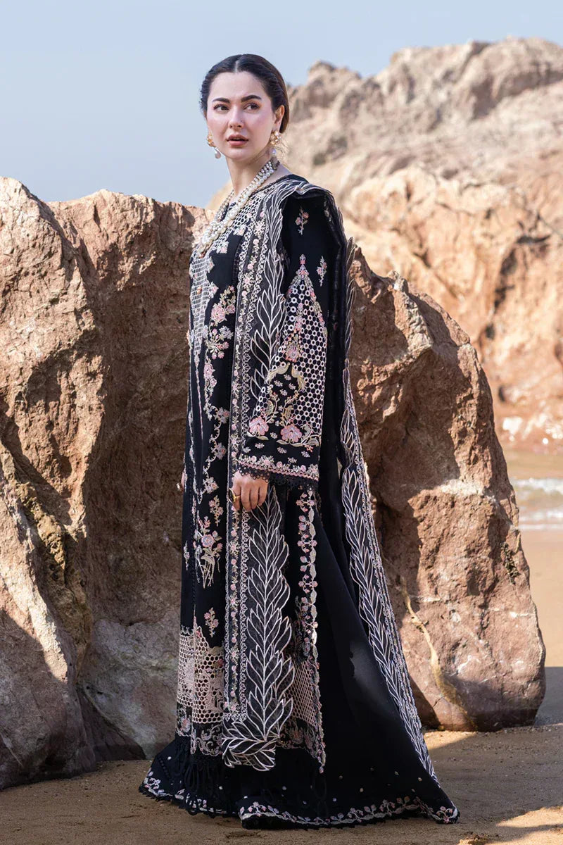 Qalamkar | Sahil Kinare Luxury Lawn | FP-14 RIMA - Aqsa Fabrics