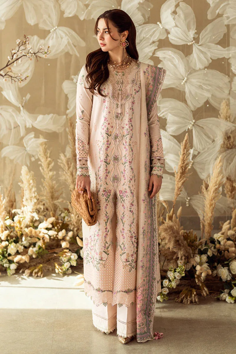 Qalamkar | Sahil Luxury Lawn | FK-12 LILY - Aqsa Fabrics