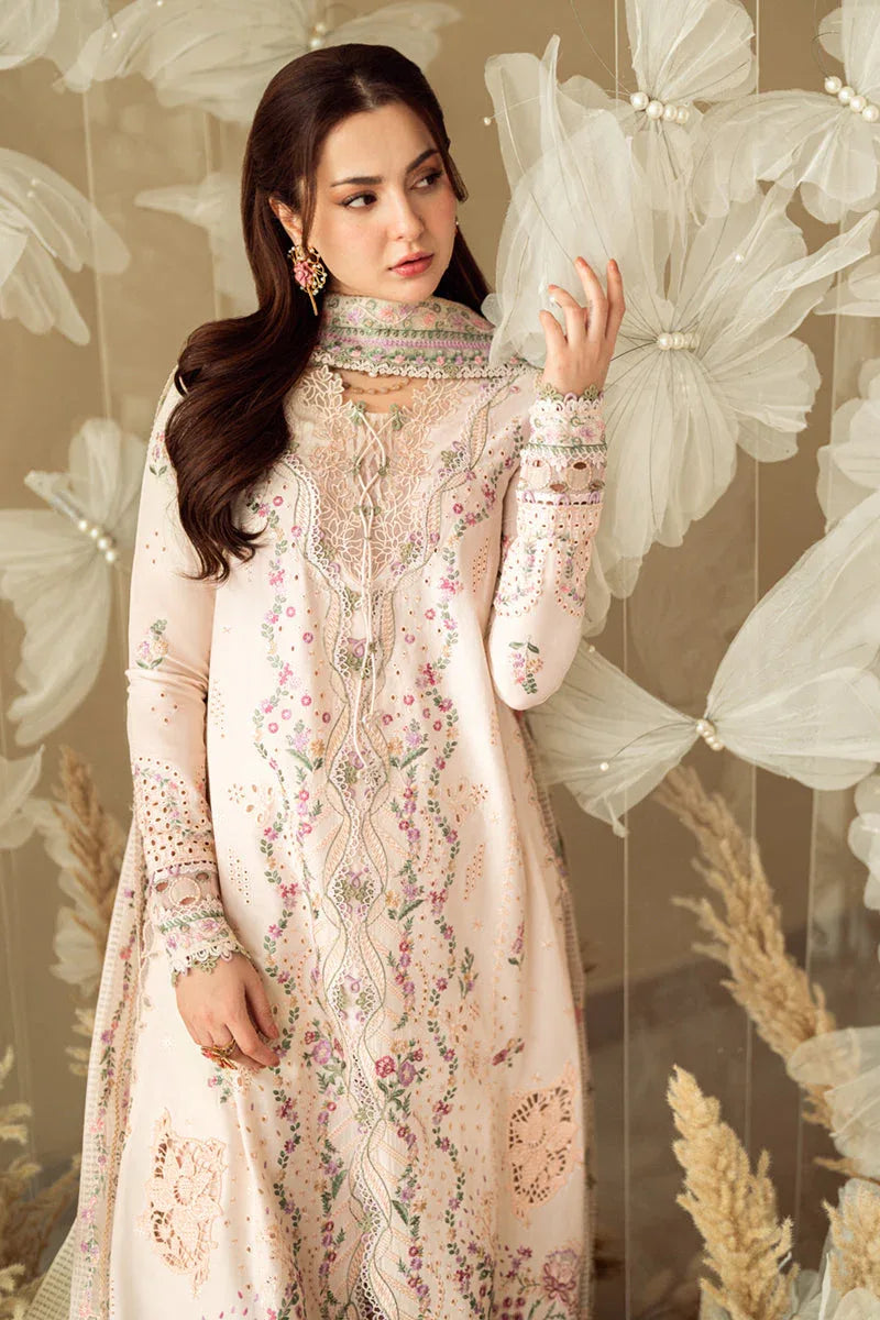 Qalamkar | Sahil Luxury Lawn | FK-12 LILY - Aqsa Fabrics