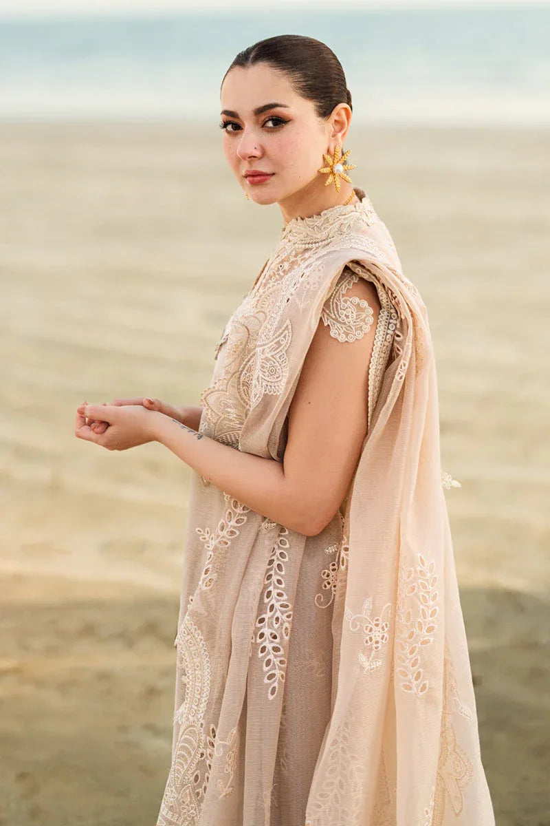 Qalamkar | Sahil Luxury Lawn | FK-01 SOPHIA - Aqsa Fabrics