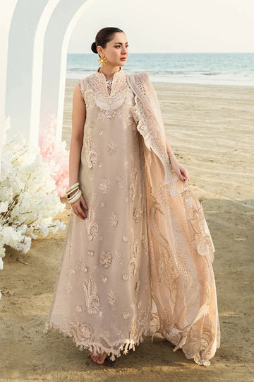 Qalamkar | Sahil Luxury Lawn | FK-01 SOPHIA - Aqsa Fabrics