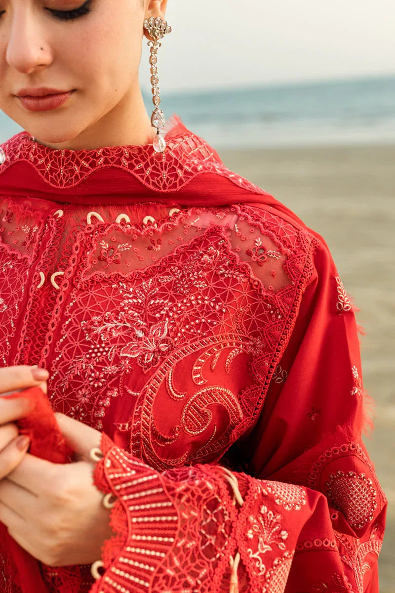 Qalamkar | Sahil Luxury Lawn | FK-07 BELLA - Aqsa Fabrics