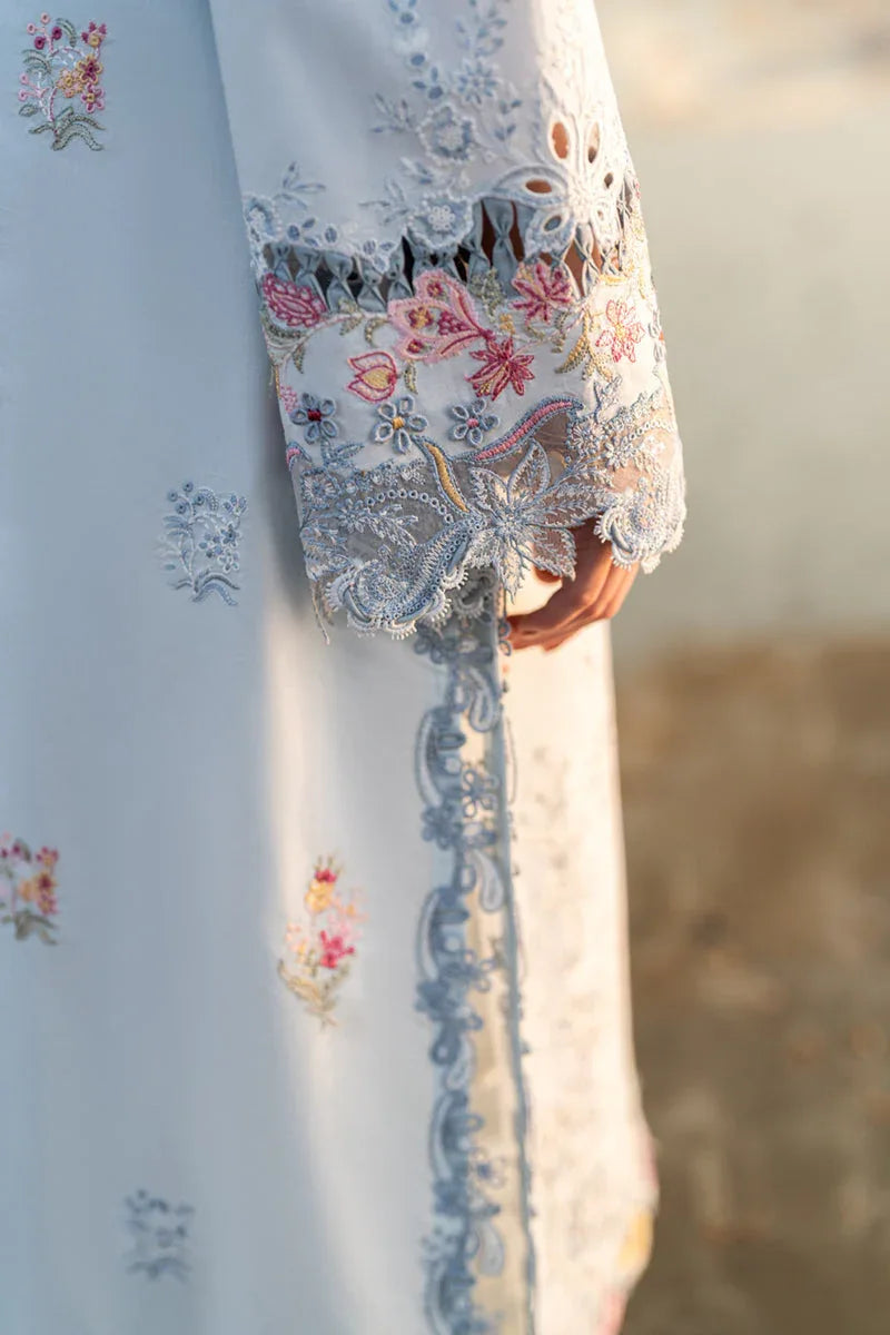 Qalamkar | Sahil Luxury Lawn | FK-02 ISABELLA - Aqsa Fabrics