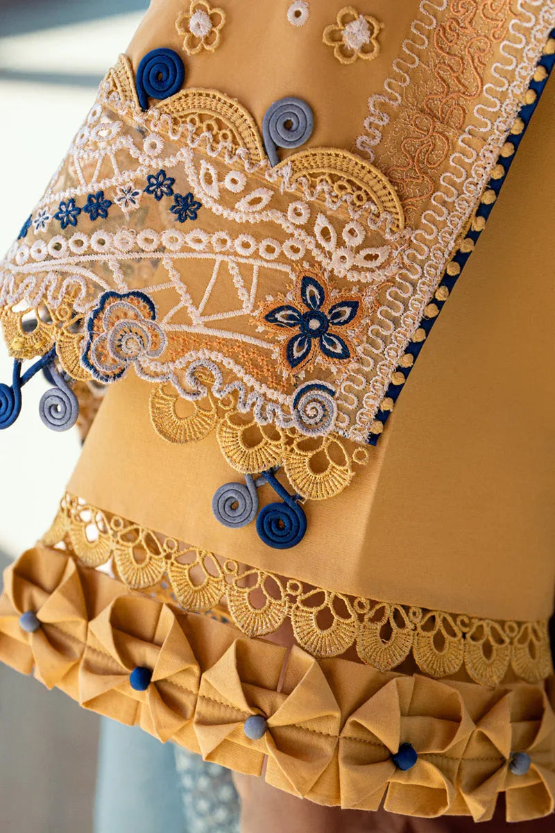 Qalamkar | Sahil Luxury Lawn | FK-06 NATALIE - Aqsa Fabrics