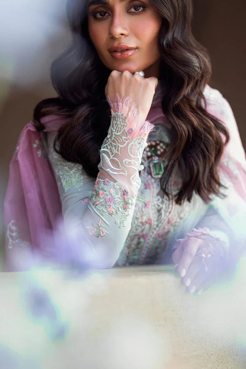 Qalamkar | Sahil Luxury Lawn | FK-04 CHLOE - Aqsa Fabrics