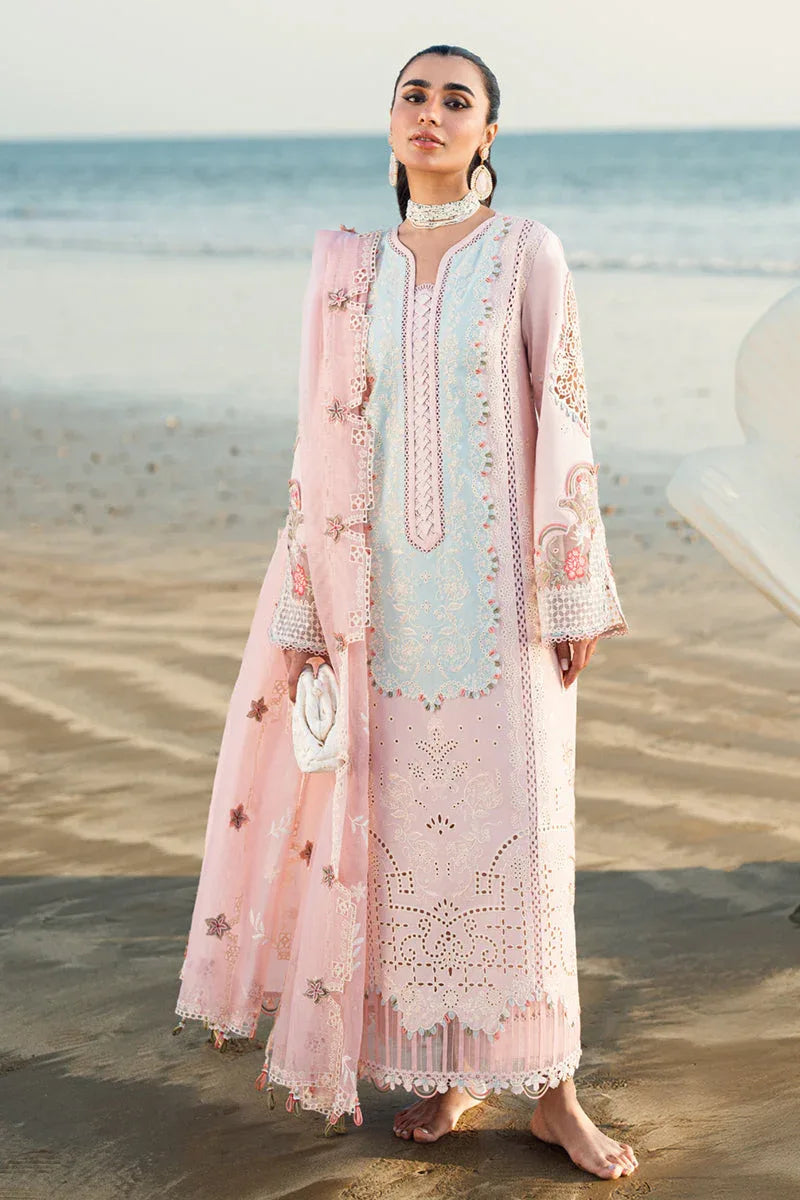 Qalamkar | Sahil Luxury Lawn | FK-08 REEM - Aqsa Fabrics