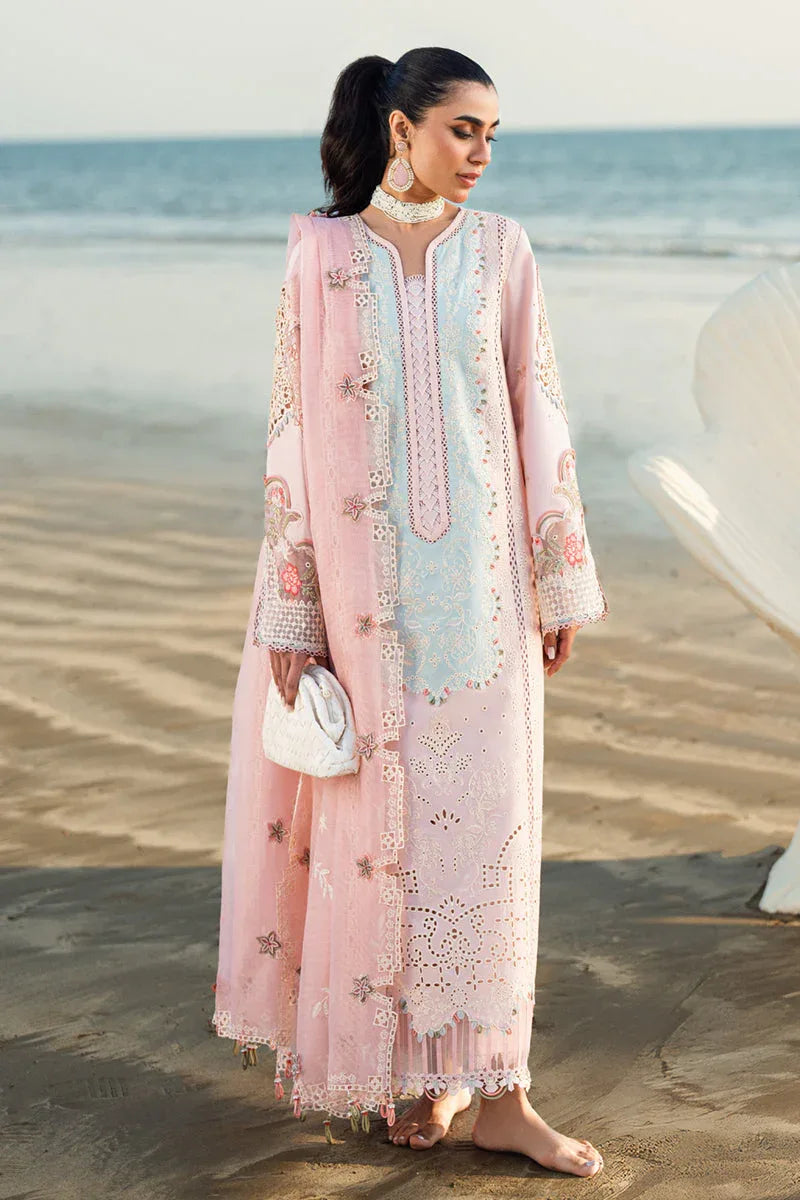 Qalamkar | Sahil Luxury Lawn | FK-08 REEM - Aqsa Fabrics