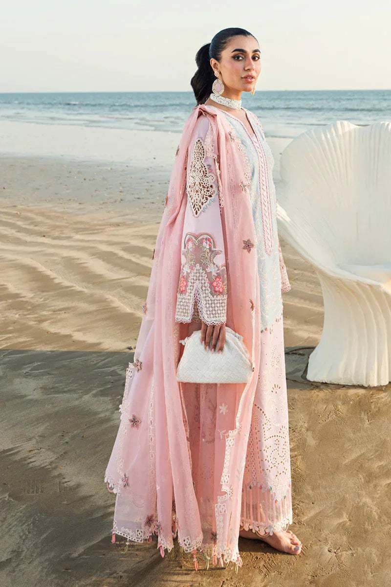 Qalamkar | Sahil Luxury Lawn | FK-08 REEM - Aqsa Fabrics
