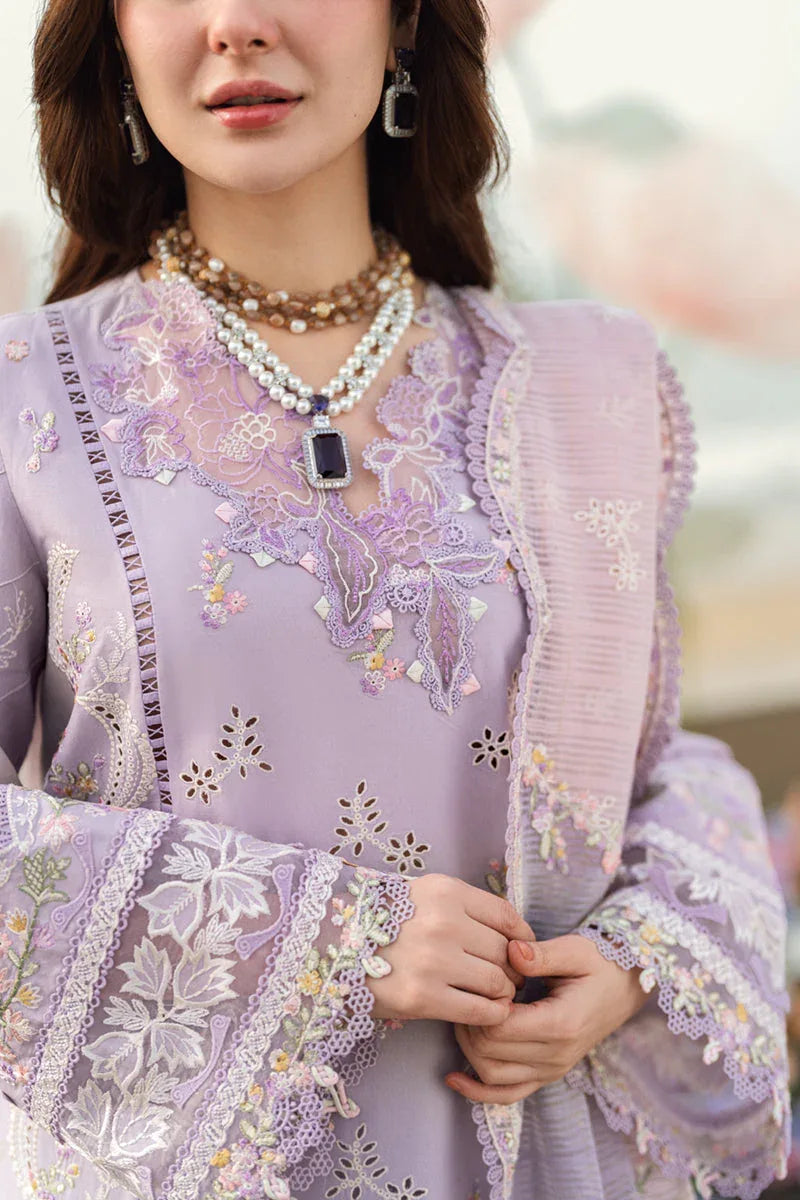Qalamkar | Sahil Luxury Lawn | FK-09 EVELYN - Aqsa Fabrics