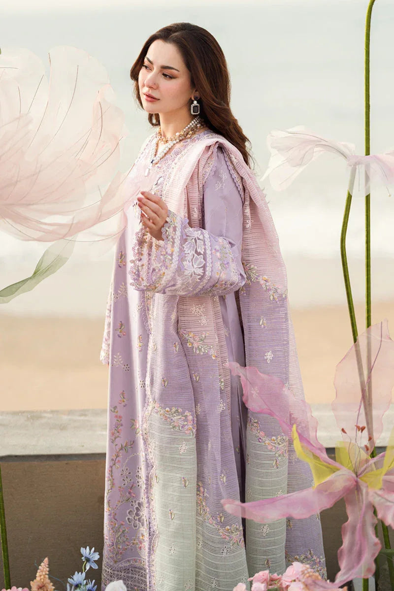 Qalamkar | Sahil Luxury Lawn | FK-09 EVELYN - Aqsa Fabrics