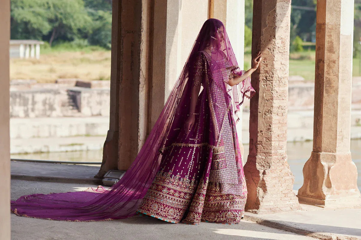 Qalamkar | Shadmani Luxury Formals |  Alya SH-04 - Aqsa Fabrics