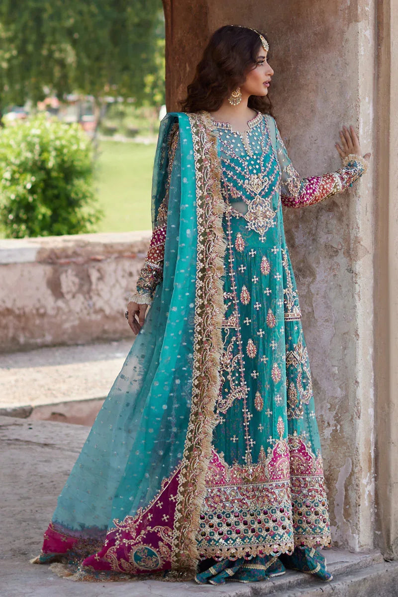 Qalamkar | Shadmani Luxury Formals | Sama SH-03 - Aqsa Fabrics