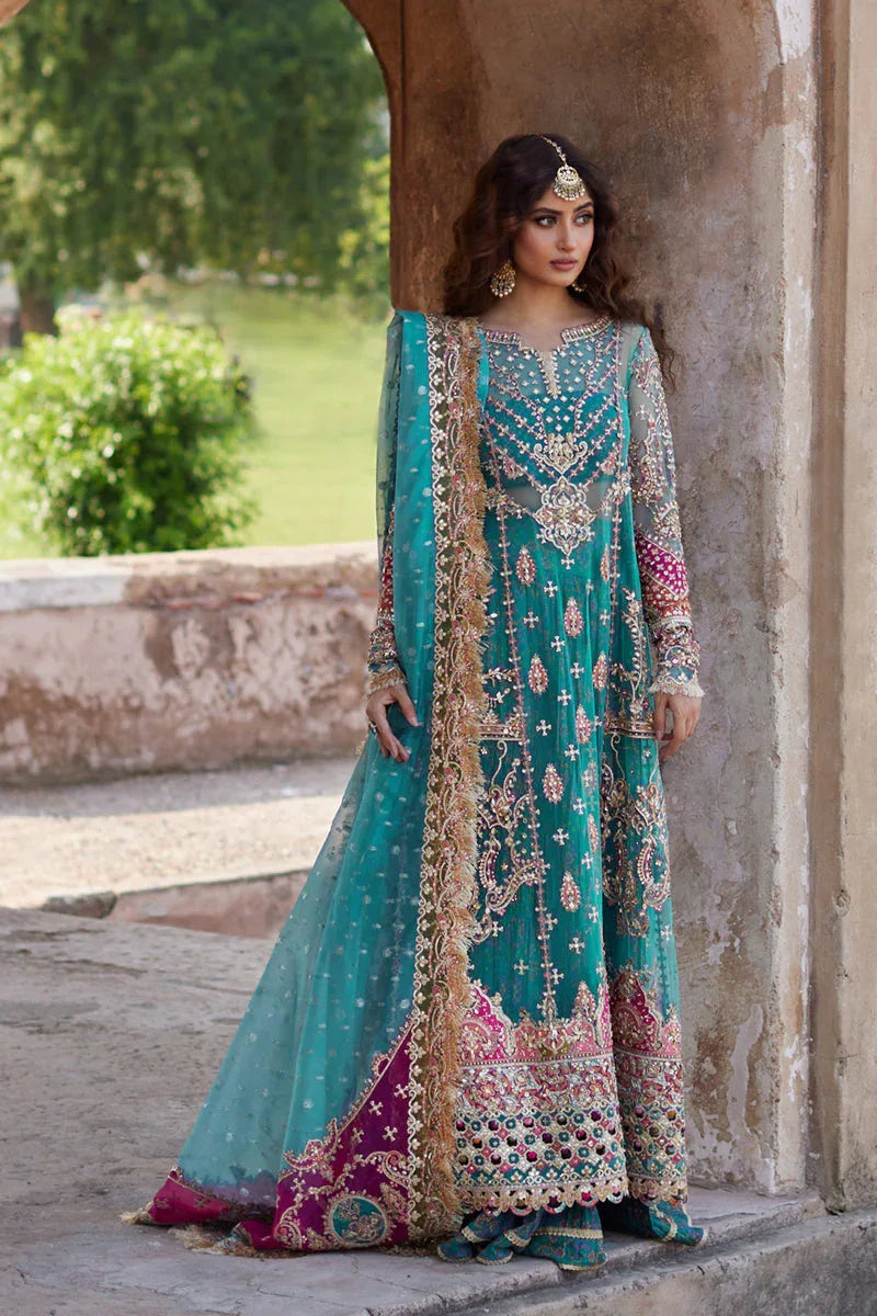 Qalamkar | Shadmani Luxury Formals | Sama SH-03 - Aqsa Fabrics