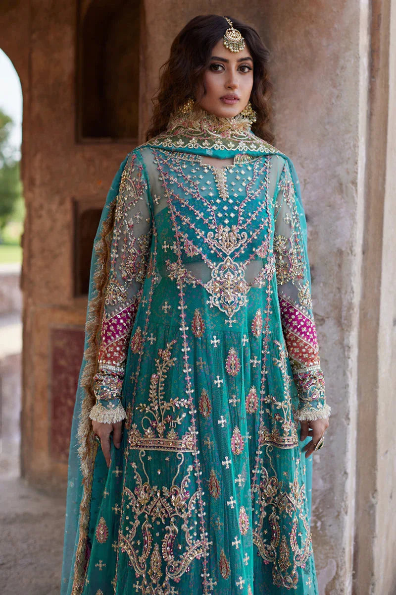 Qalamkar | Shadmani Luxury Formals | Sama SH-03 - Aqsa Fabrics
