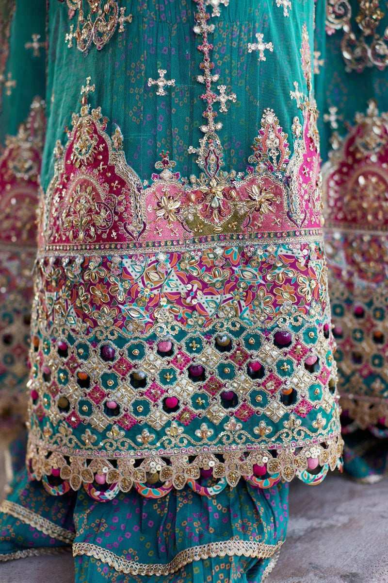 Qalamkar | Shadmani Luxury Formals | Sama SH-03 - Aqsa Fabrics