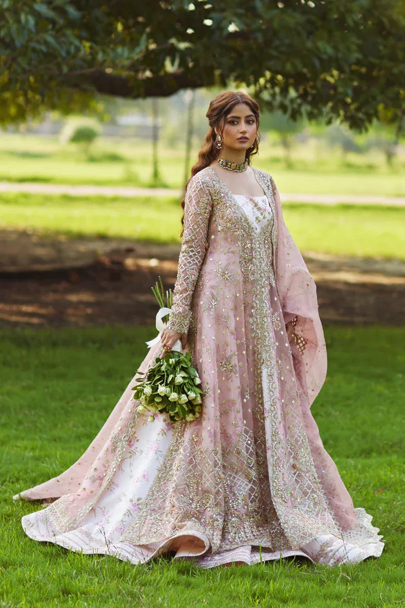 Qalamkar | Shadmani Luxury Formals |  Saira SH-08 - Aqsa Fabrics