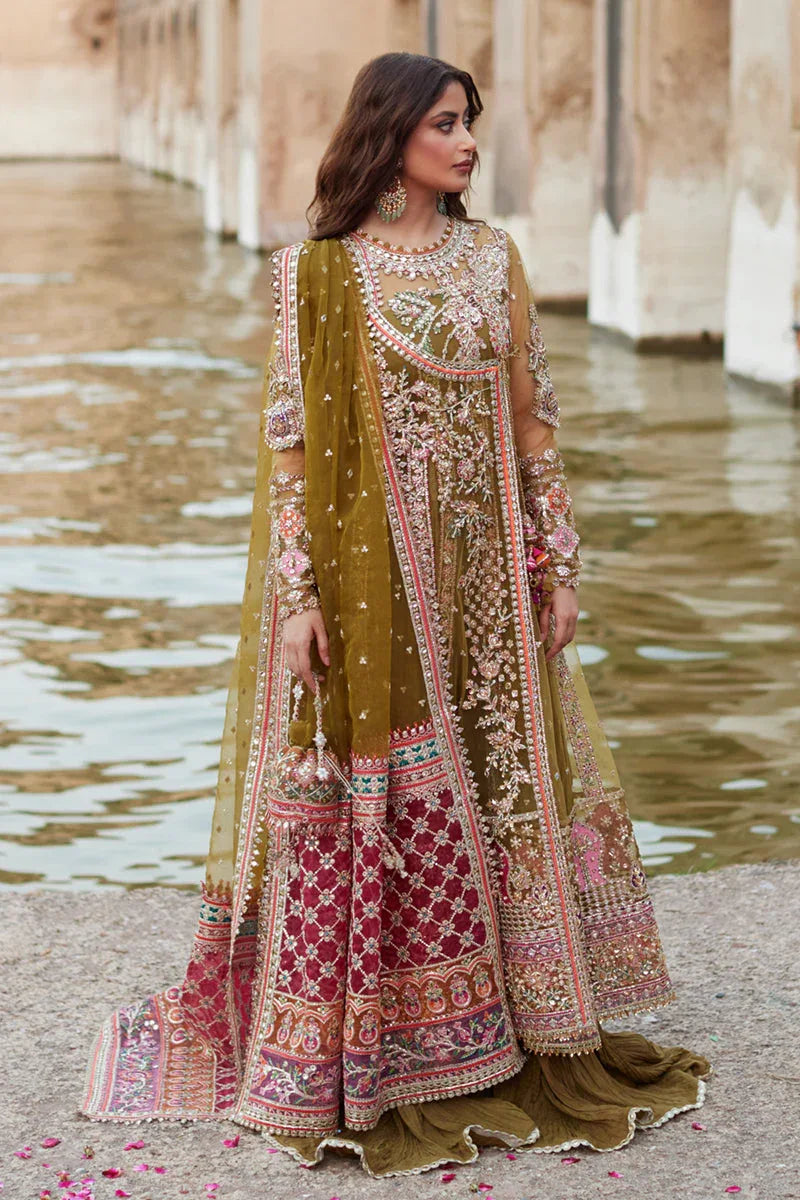 Qalamkar | Shadmani Luxury Formals | Rameesha SH-01 - Aqsa Fabrics