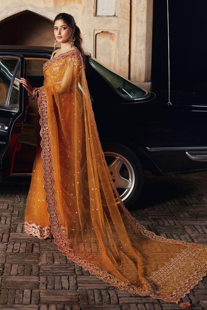 Qalamkar | Shadmani Luxury Formals |  Raniya SH-02 - Aqsa Fabrics