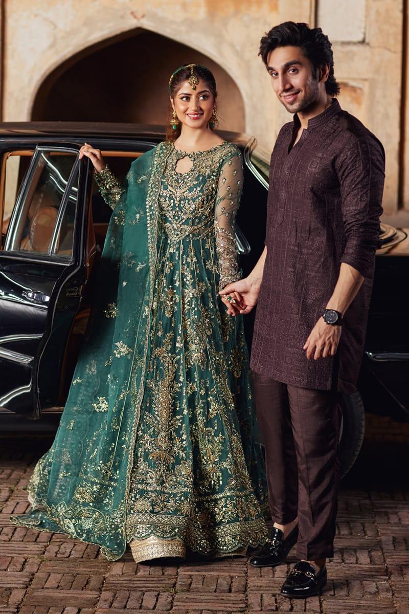 Qalamkar | Shadmani Luxury Formals |  Hala SH-06 - Aqsa Fabrics