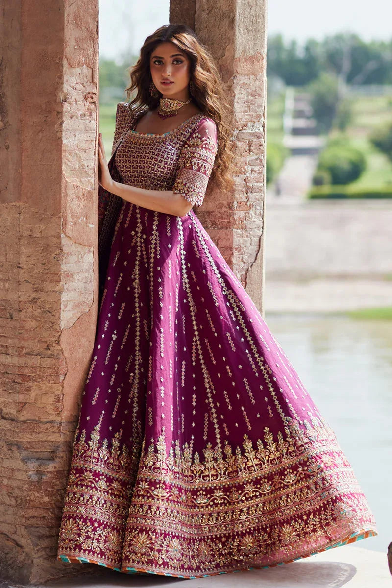Qalamkar | Shadmani Luxury Formals |  Alya SH-04 - Aqsa Fabrics
