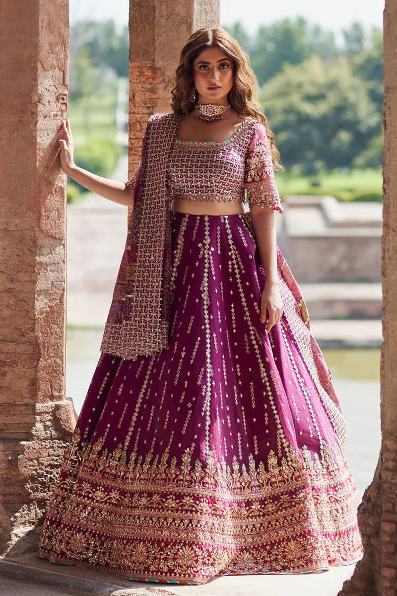 Qalamkar | Shadmani Luxury Formals |  Alya SH-04 - Aqsa Fabrics