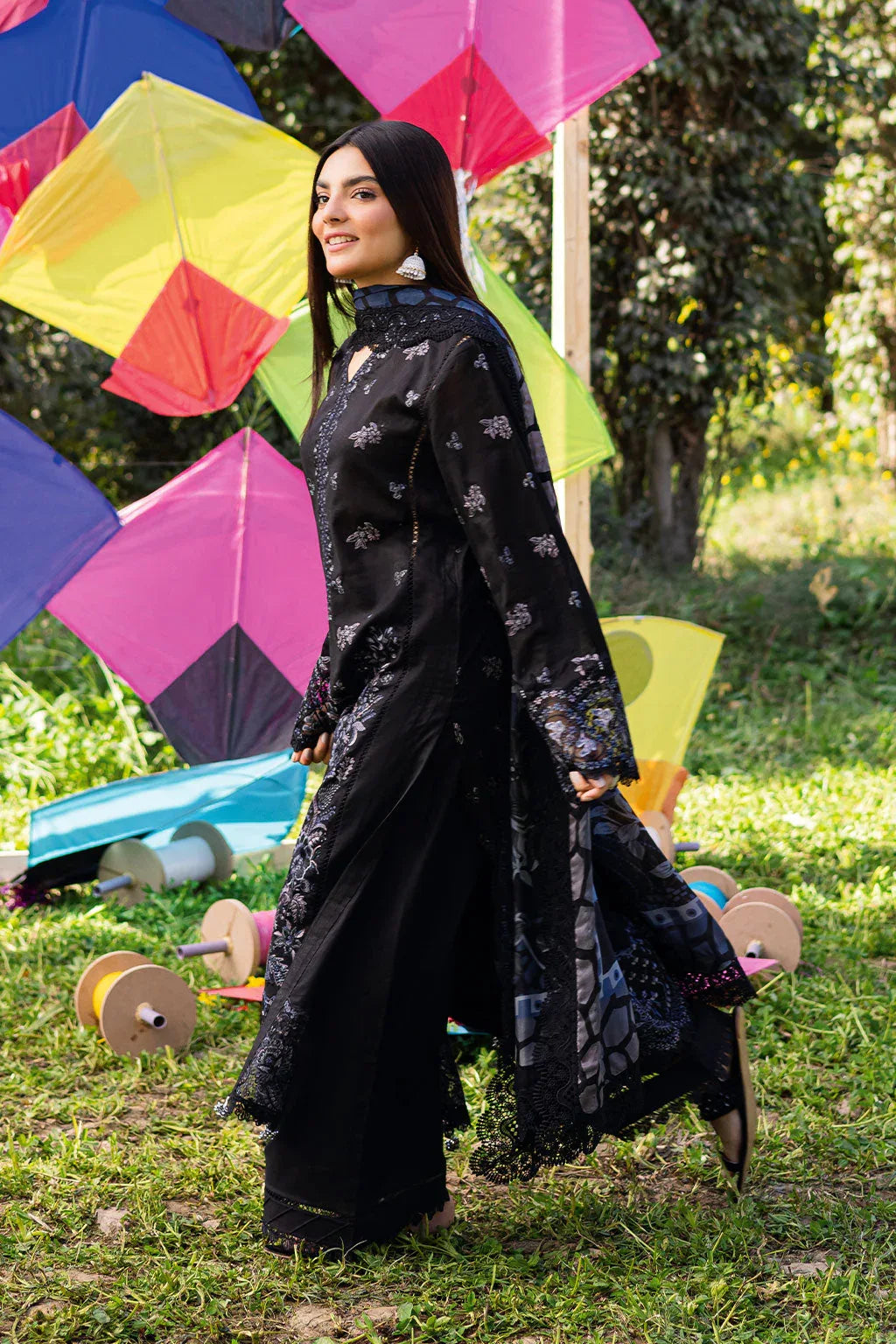 Ramsha | Riwayat Lawn Collection | Y-1208 - Aqsa Fabrics