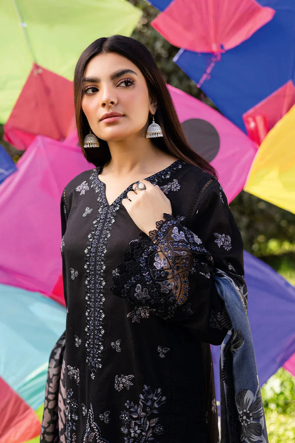 Ramsha | Riwayat Lawn Collection | Y-1208 - Aqsa Fabrics
