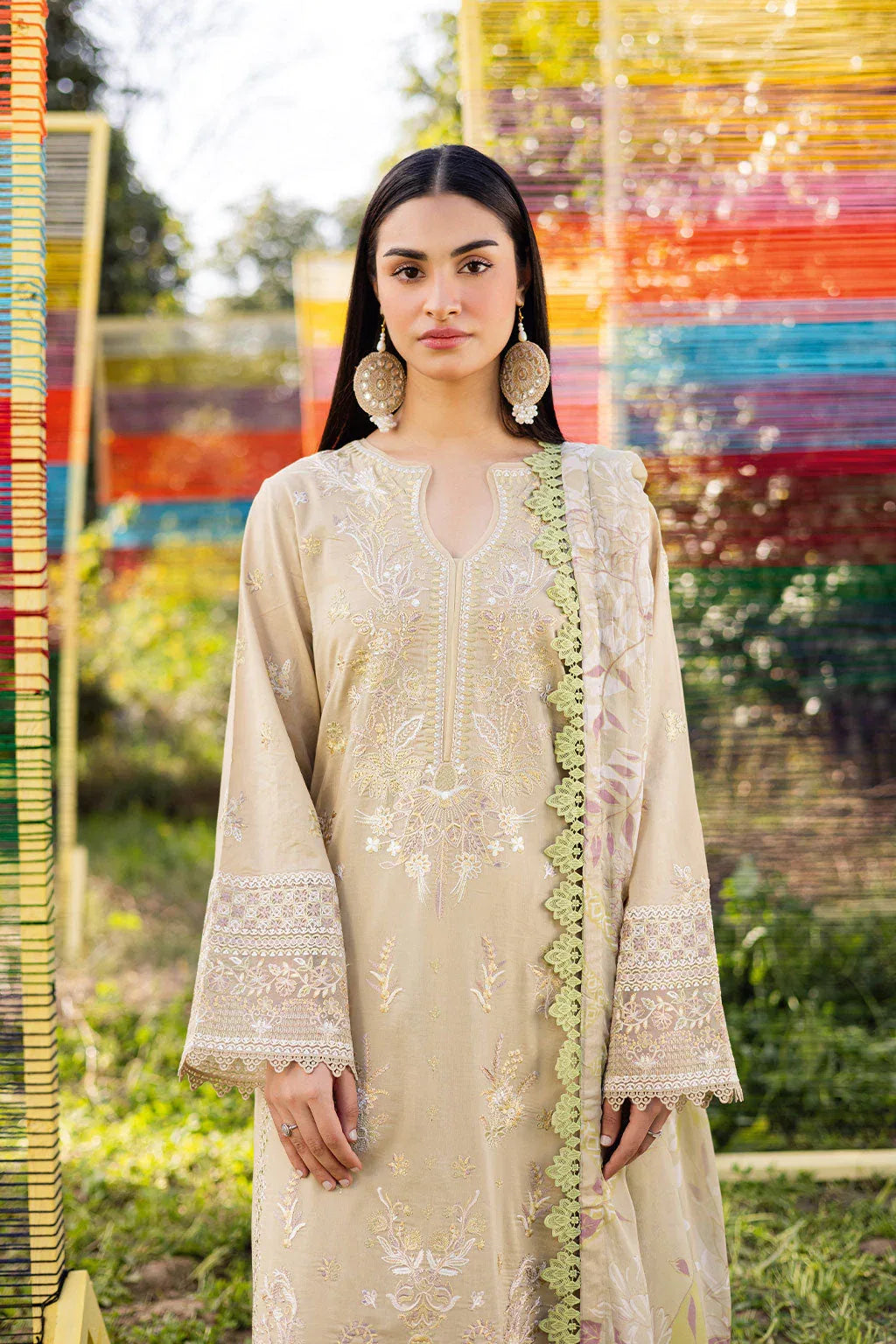 Ramsha | Riwayat Lawn Collection | Y-1210 - Aqsa Fabrics