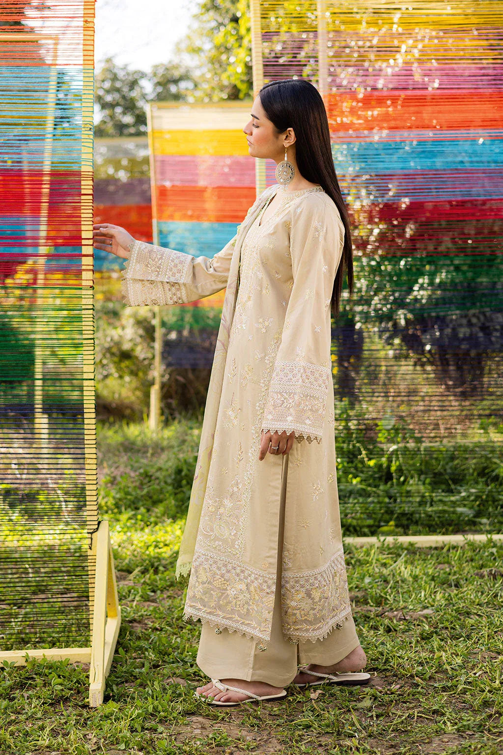 Ramsha | Riwayat Lawn Collection | Y-1210 - Aqsa Fabrics