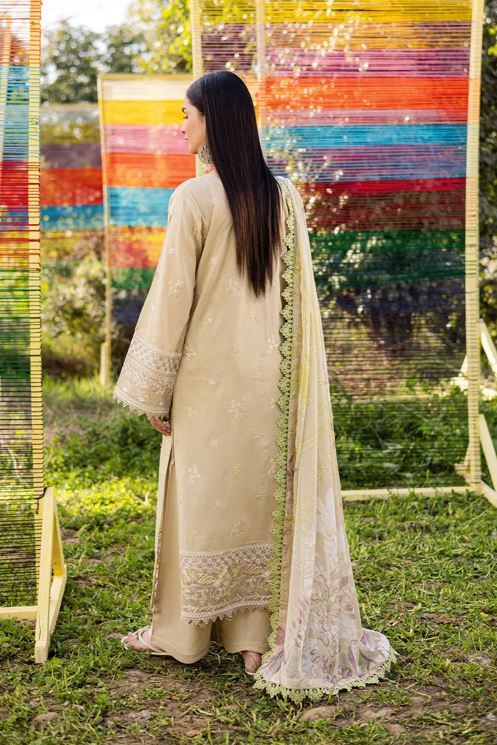 Ramsha | Riwayat Lawn Collection | Y-1210 - Aqsa Fabrics