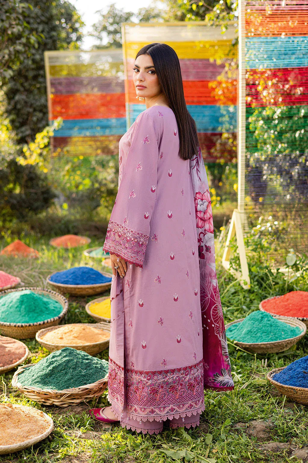 Ramsha | Riwayat Lawn Collection | Y-1209 - Aqsa Fabrics