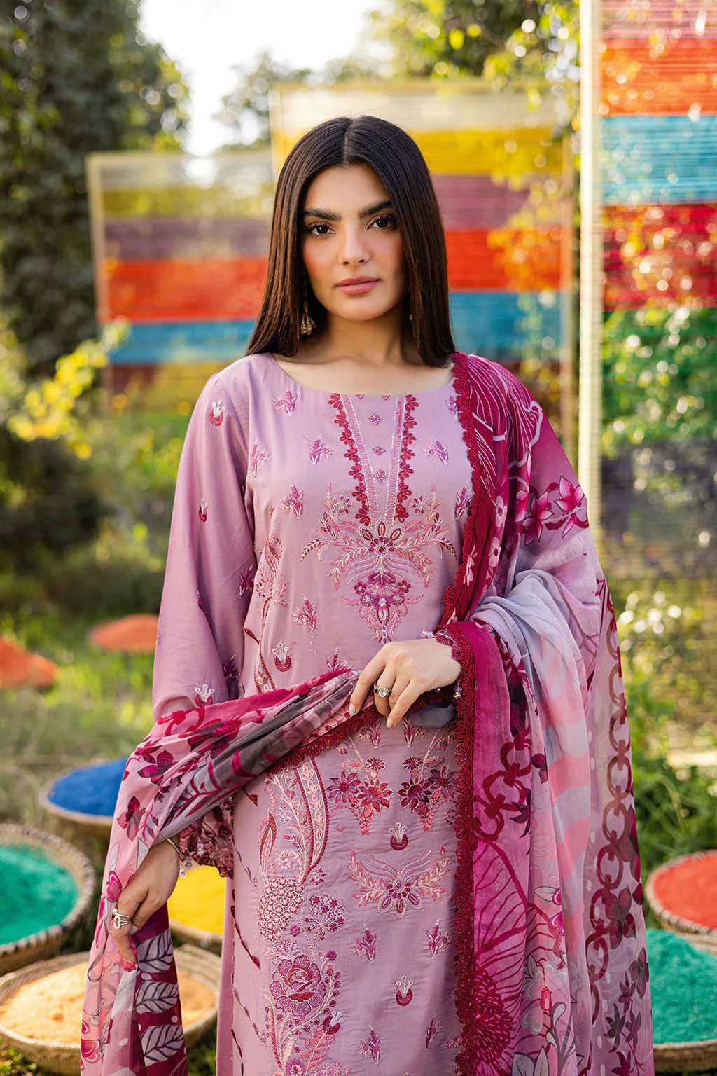 Ramsha | Riwayat Lawn Collection | Y-1209 - Aqsa Fabrics