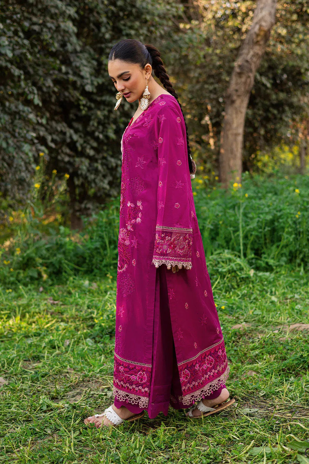 Ramsha | Riwayat Lawn Collection | Y-1202 - Aqsa Fabrics