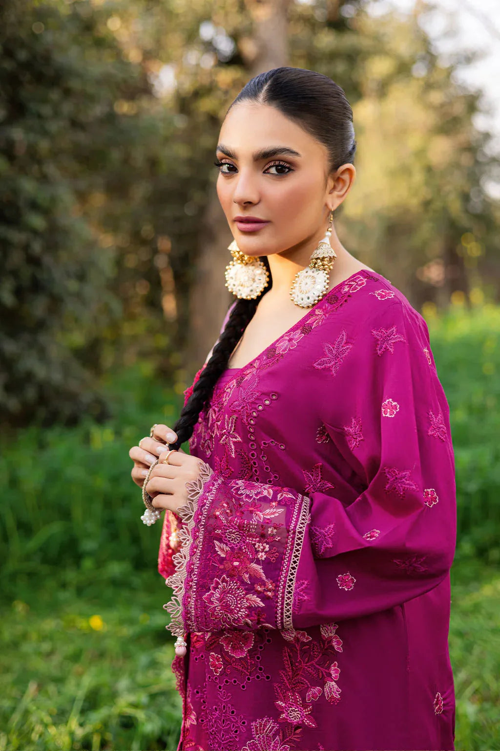 Ramsha | Riwayat Lawn Collection | Y-1202 - Aqsa Fabrics