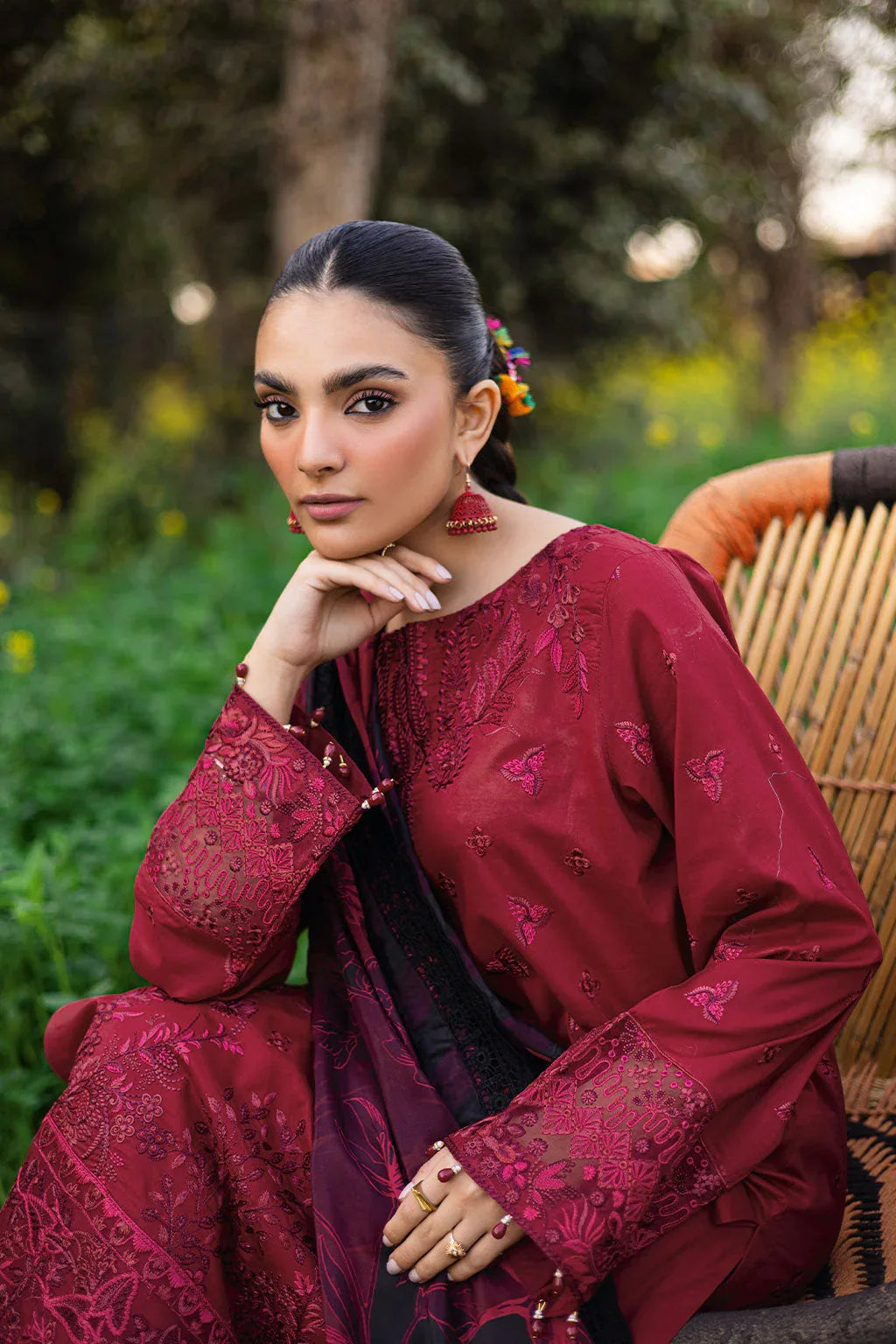 Ramsha | Riwayat Lawn Collection | Y-1204 - Aqsa Fabrics