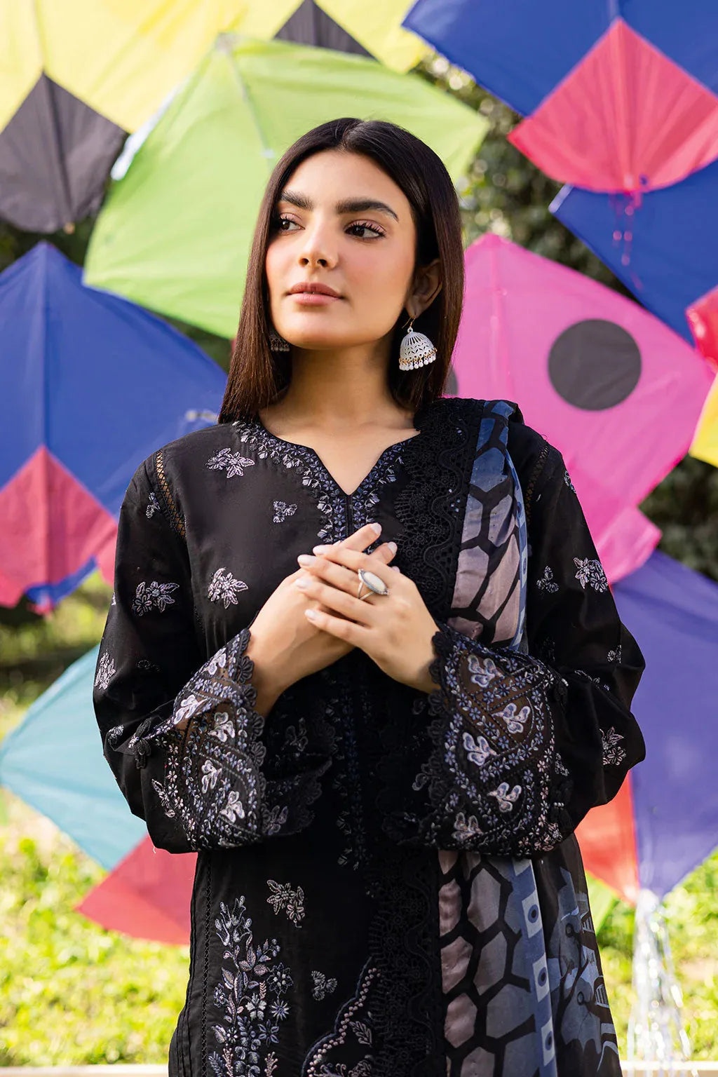 Ramsha | Riwayat Lawn Collection | Y-1208 - Aqsa Fabrics