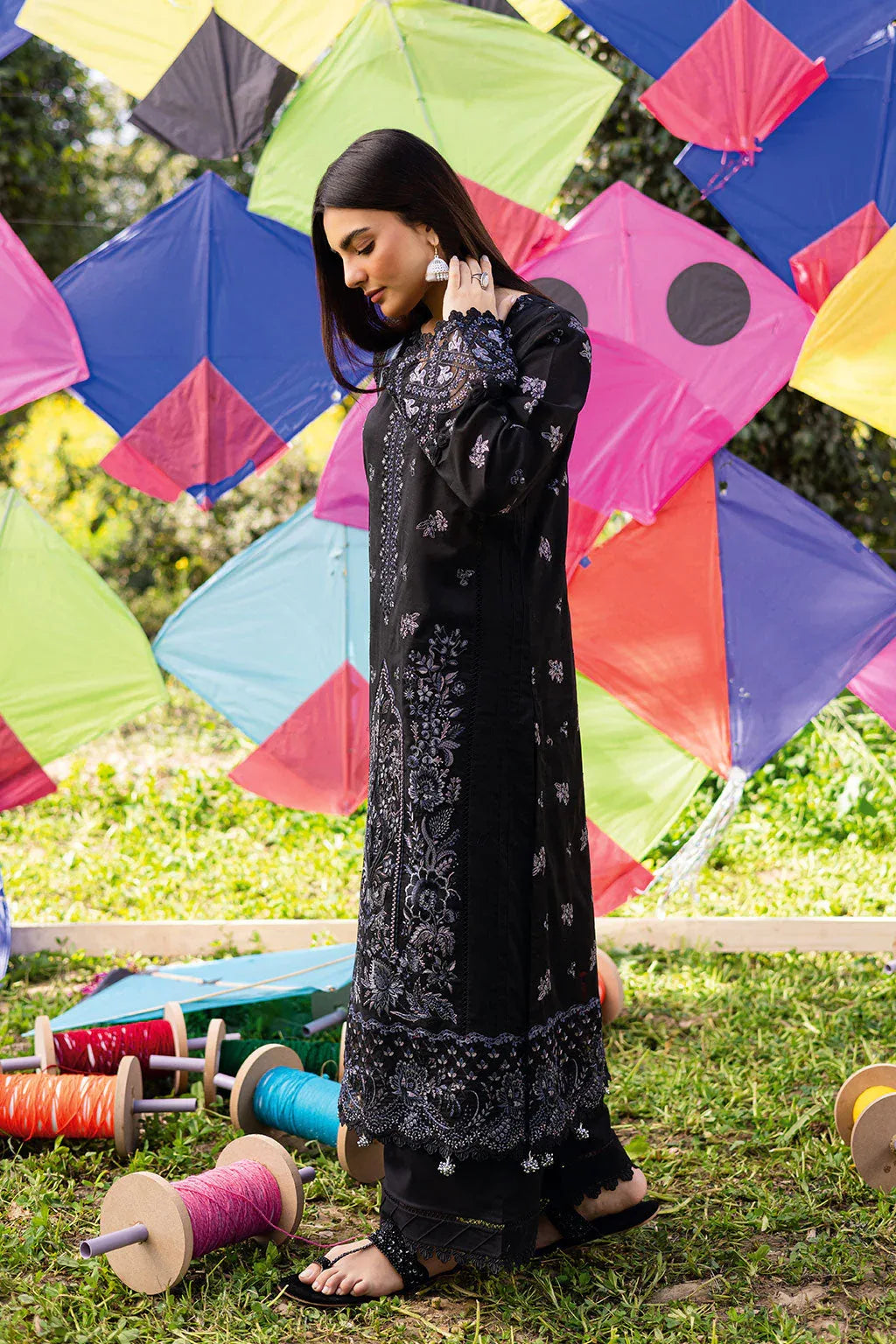 Ramsha | Riwayat Lawn Collection | Y-1208 - Aqsa Fabrics