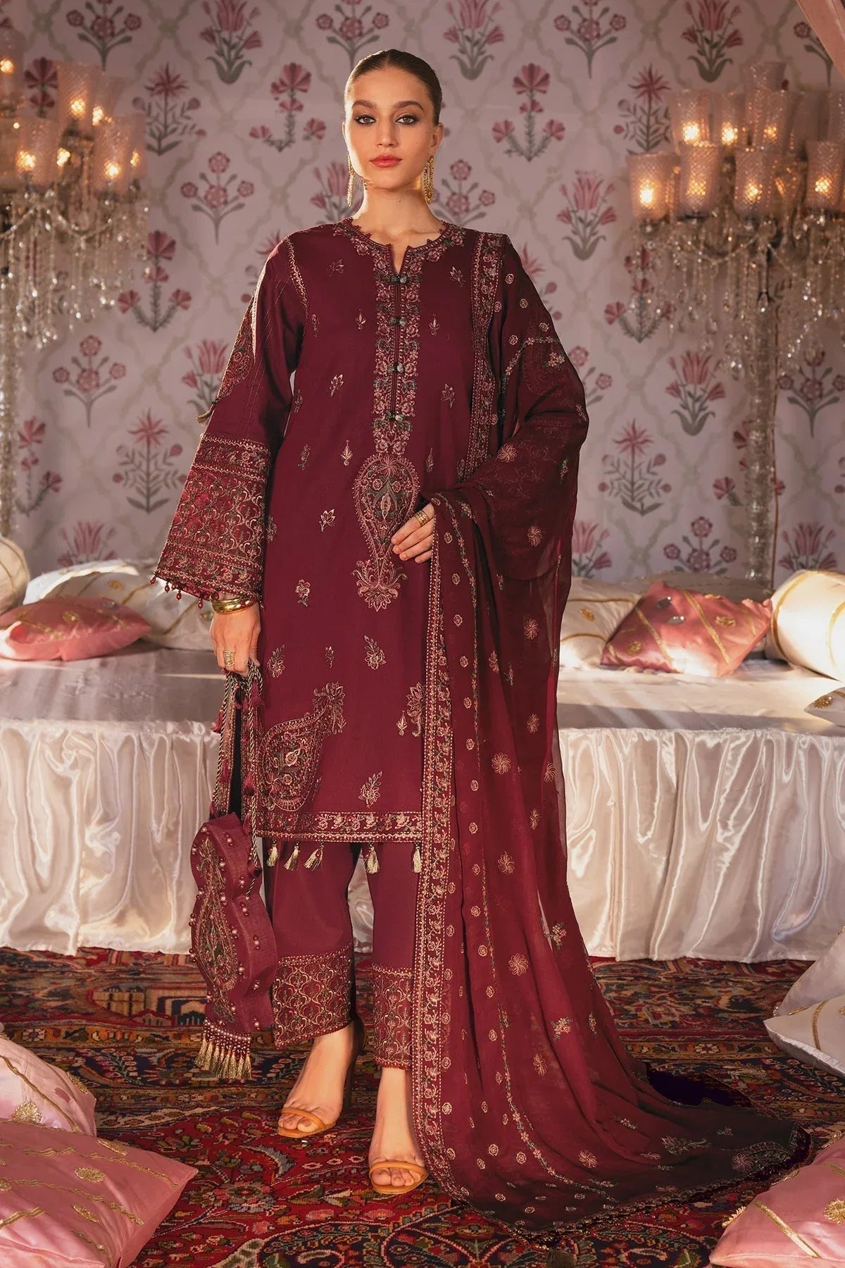 Alizeh | Rawayat Luxury Lawn 24 | Afreen - Aqsa Fabrics