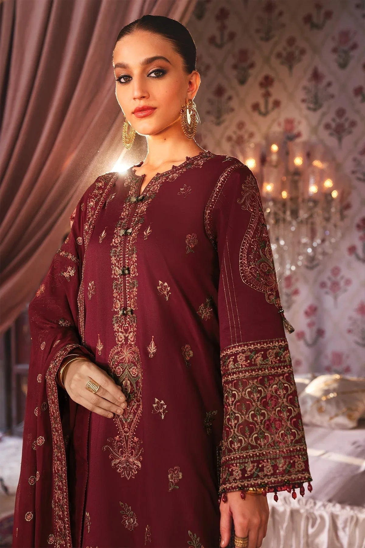 Alizeh | Rawayat Luxury Lawn 24 | Afreen - Aqsa Fabrics