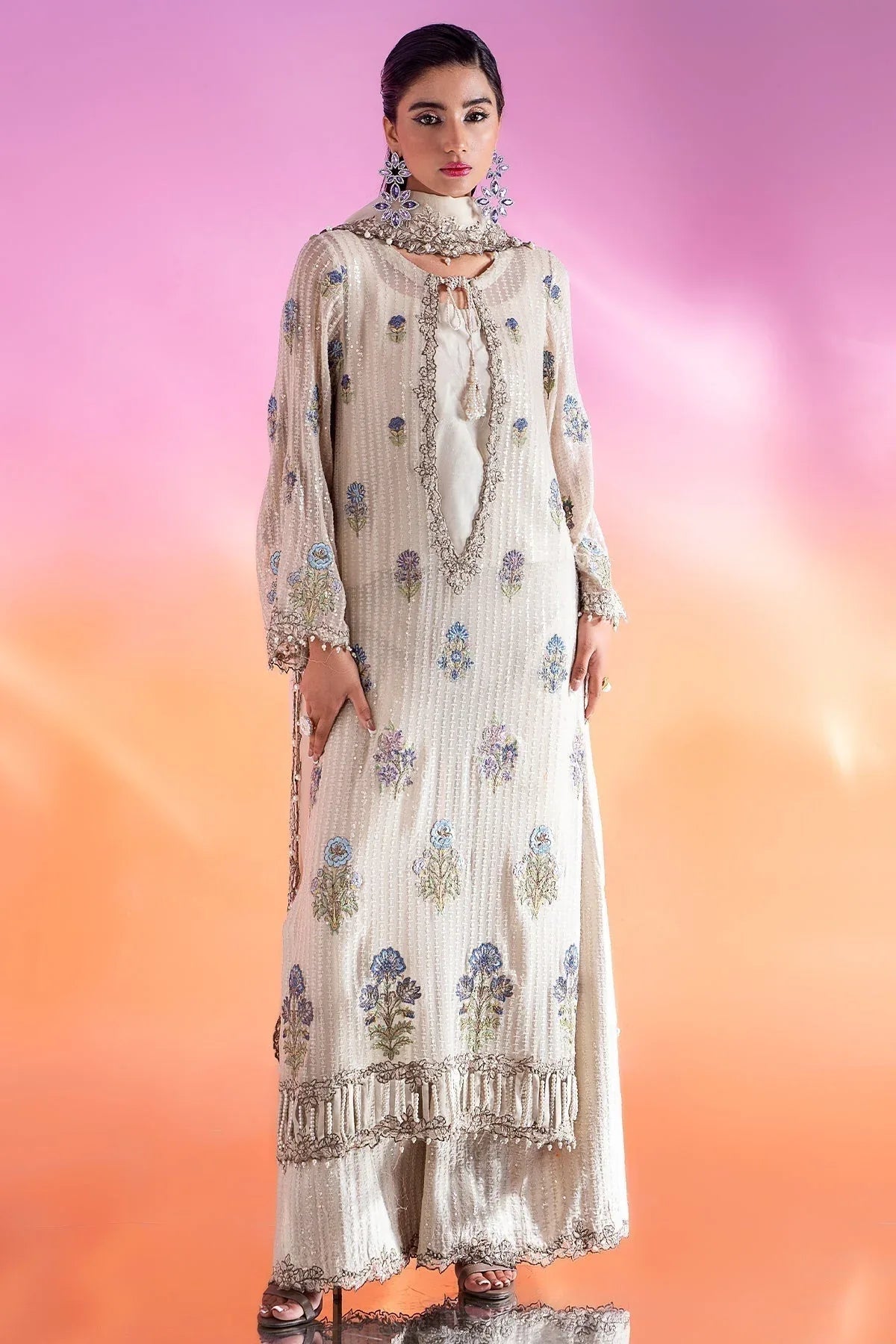 Charizma | Festive Pret | CMA-4-287 - Aqsa Fabrics