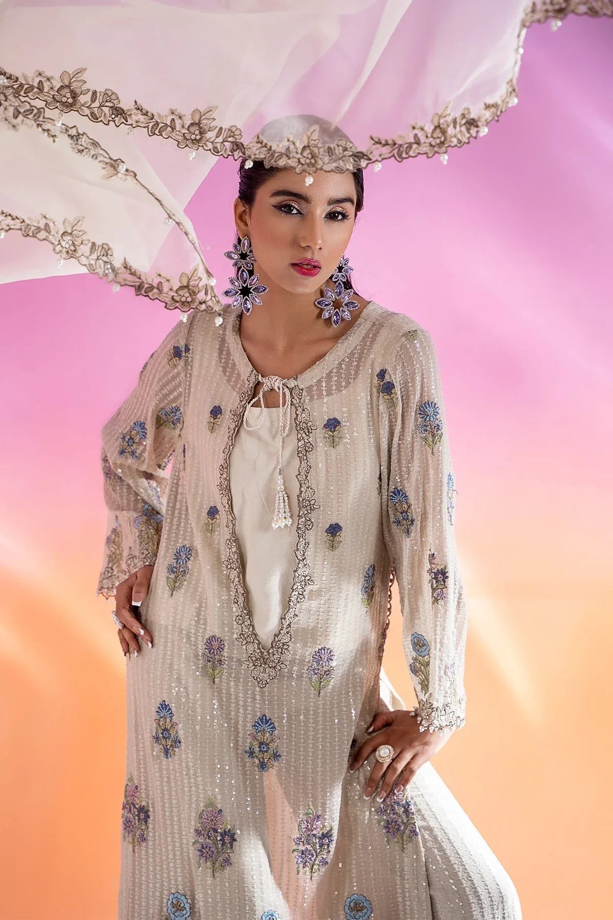 Charizma | Festive Pret | CMA-4-287 - Aqsa Fabrics