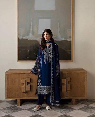 Republic Womenswear | Premium Pret 25 | RPP-05 (Bleu rêveur) - Aqsa Fabrics