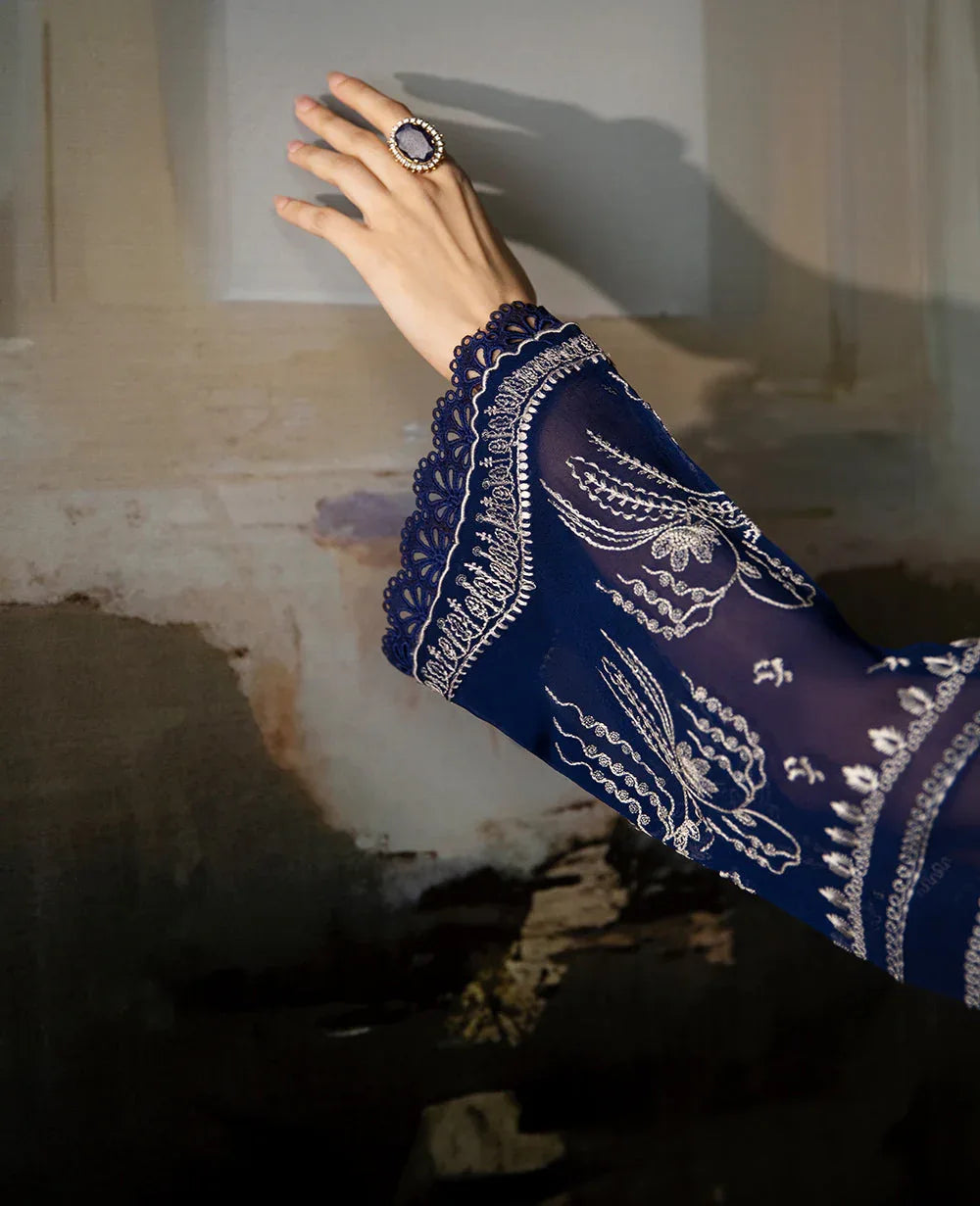 Republic Womenswear | Premium Pret 25 | RPP-05 (Bleu rêveur) - Aqsa Fabrics