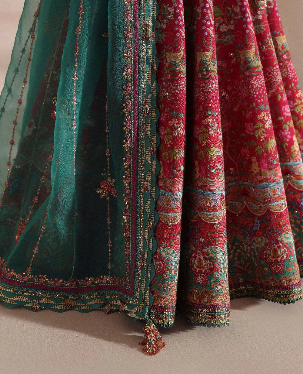 Republic Womenswear | Lilianne Wedding 25' | Floriane - Aqsa Fabrics