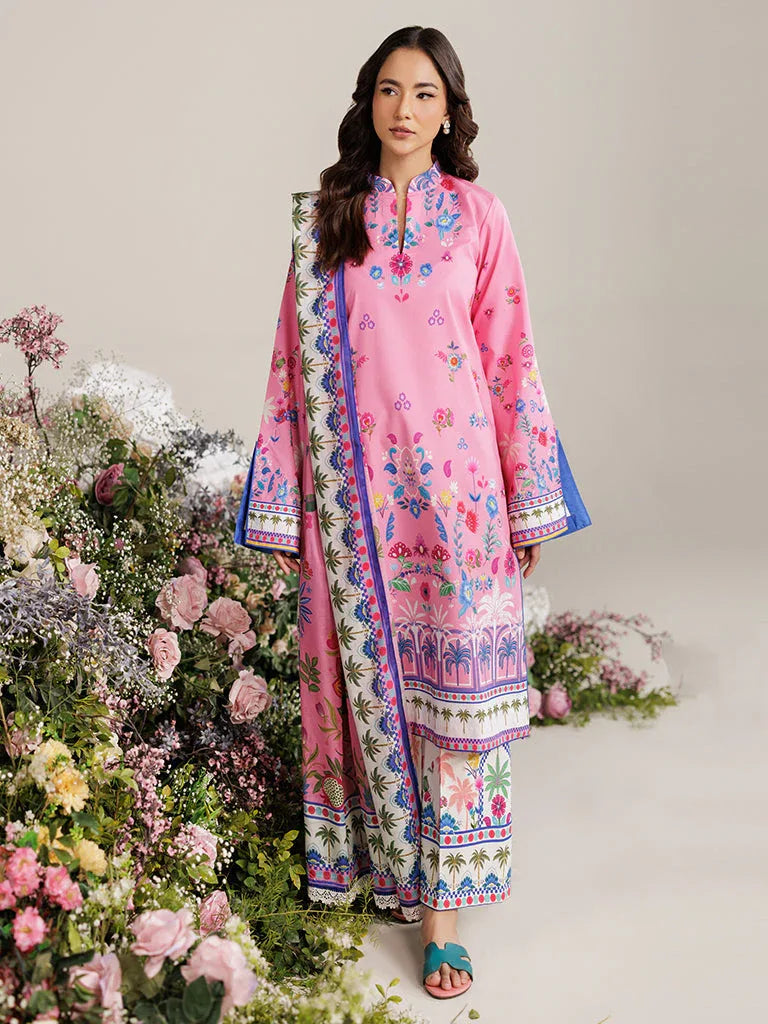 Rajbari | Amal Summer Prints Exclusive | Amal Summer Prints - 01 - Aqsa Fabrics