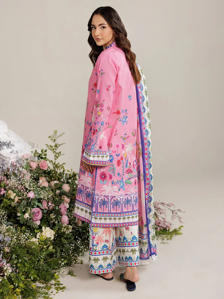 Rajbari | Amal Summer Prints Exclusive | Amal Summer Prints - 01 - Aqsa Fabrics
