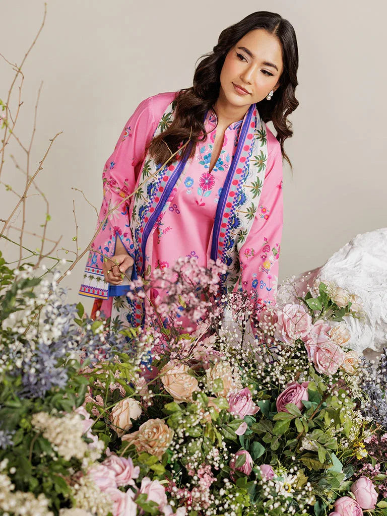 Rajbari | Amal Summer Prints Exclusive | Amal Summer Prints - 01 - Aqsa Fabrics