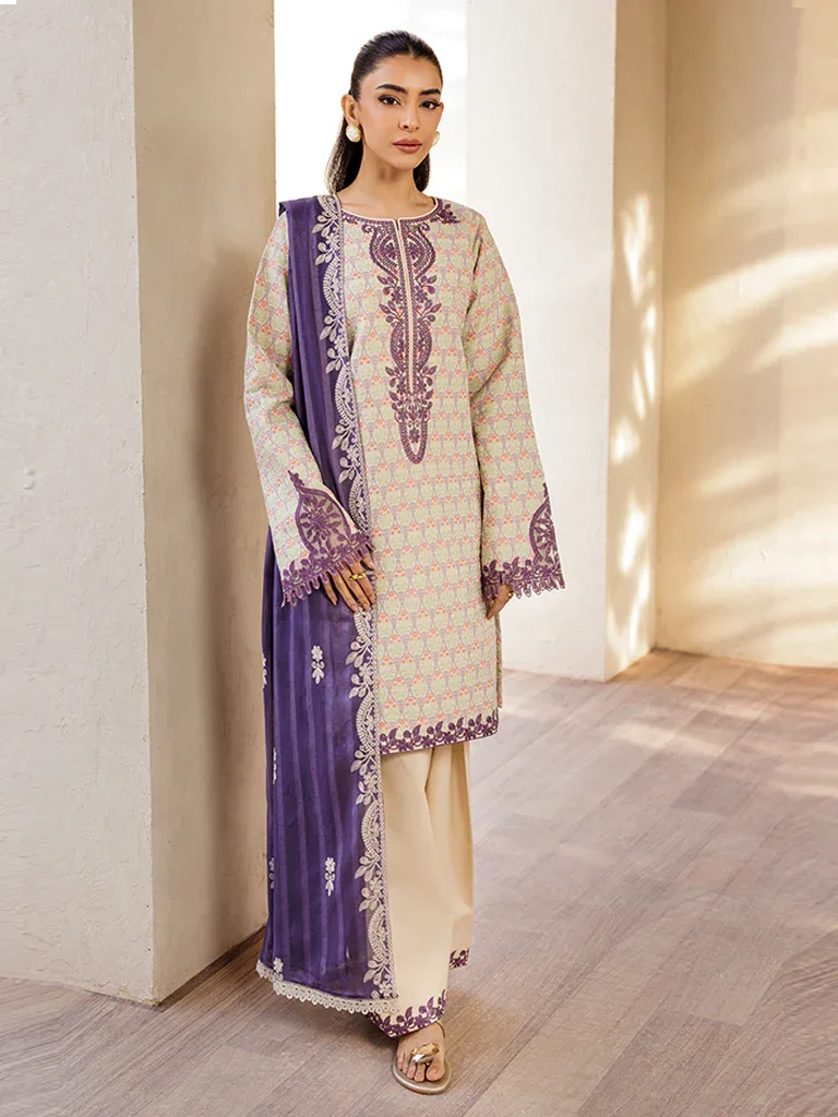 Rajbari | Amari Hybrid Jacquard Edition | Amari Jacquard - 02 - Aqsa Fabrics