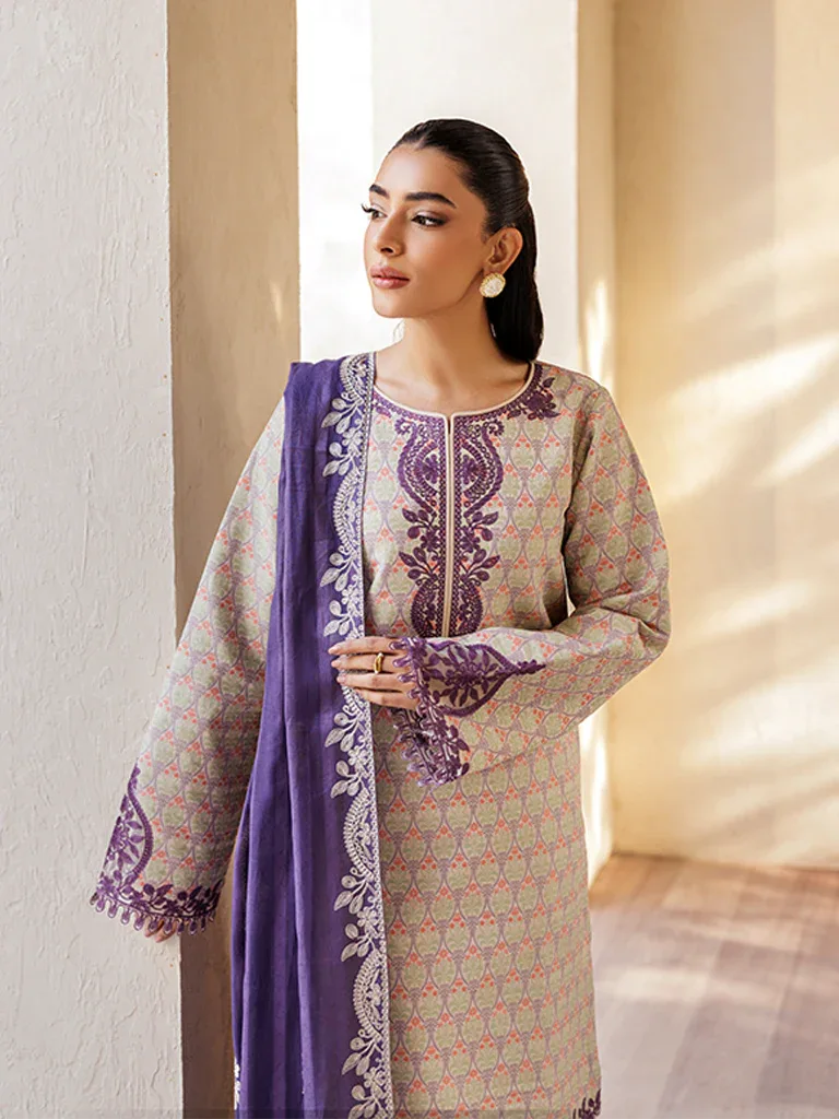 Rajbari | Amari Hybrid Jacquard Edition | Amari Jacquard - 02 - Aqsa Fabrics